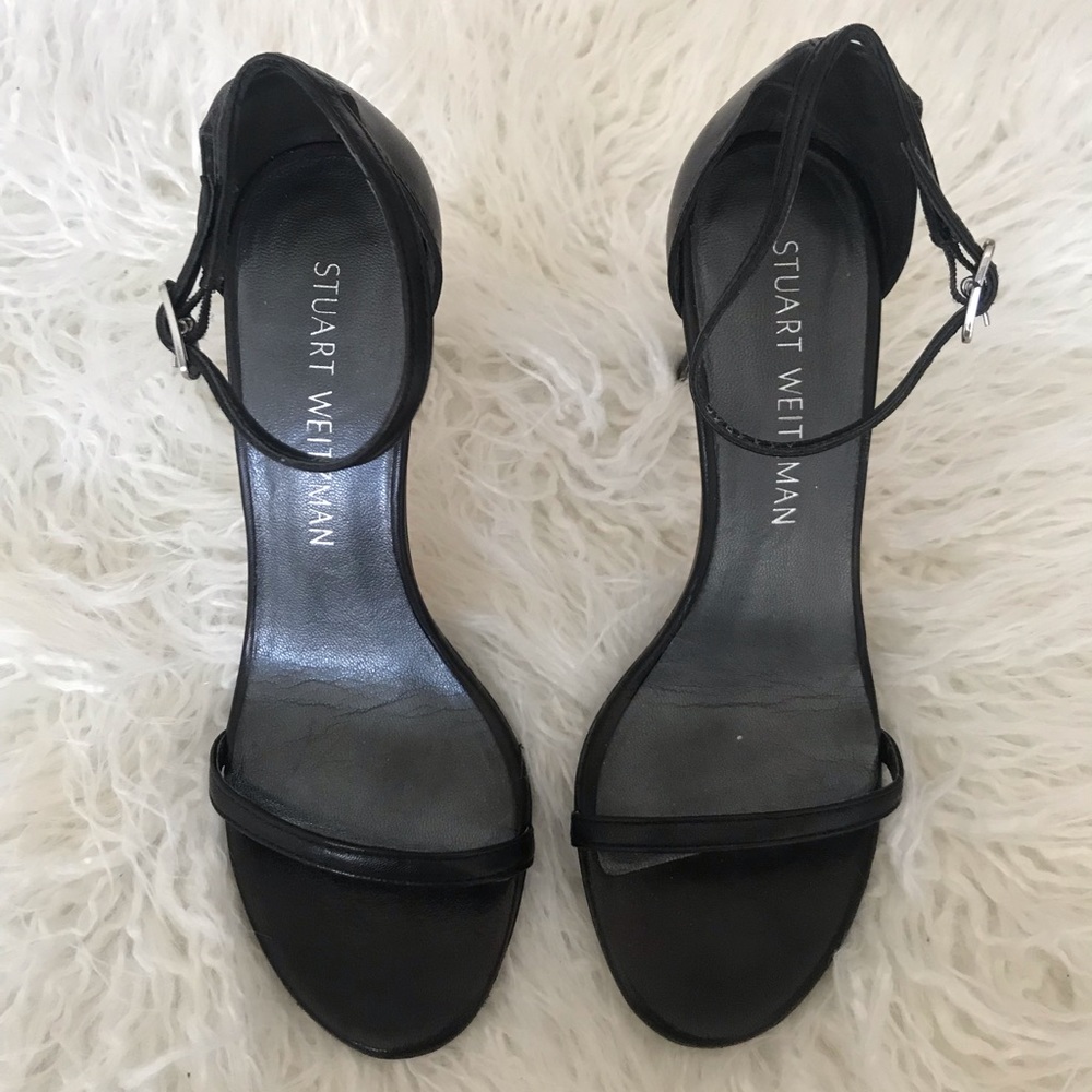 Stuart Weitzman Black Nudist